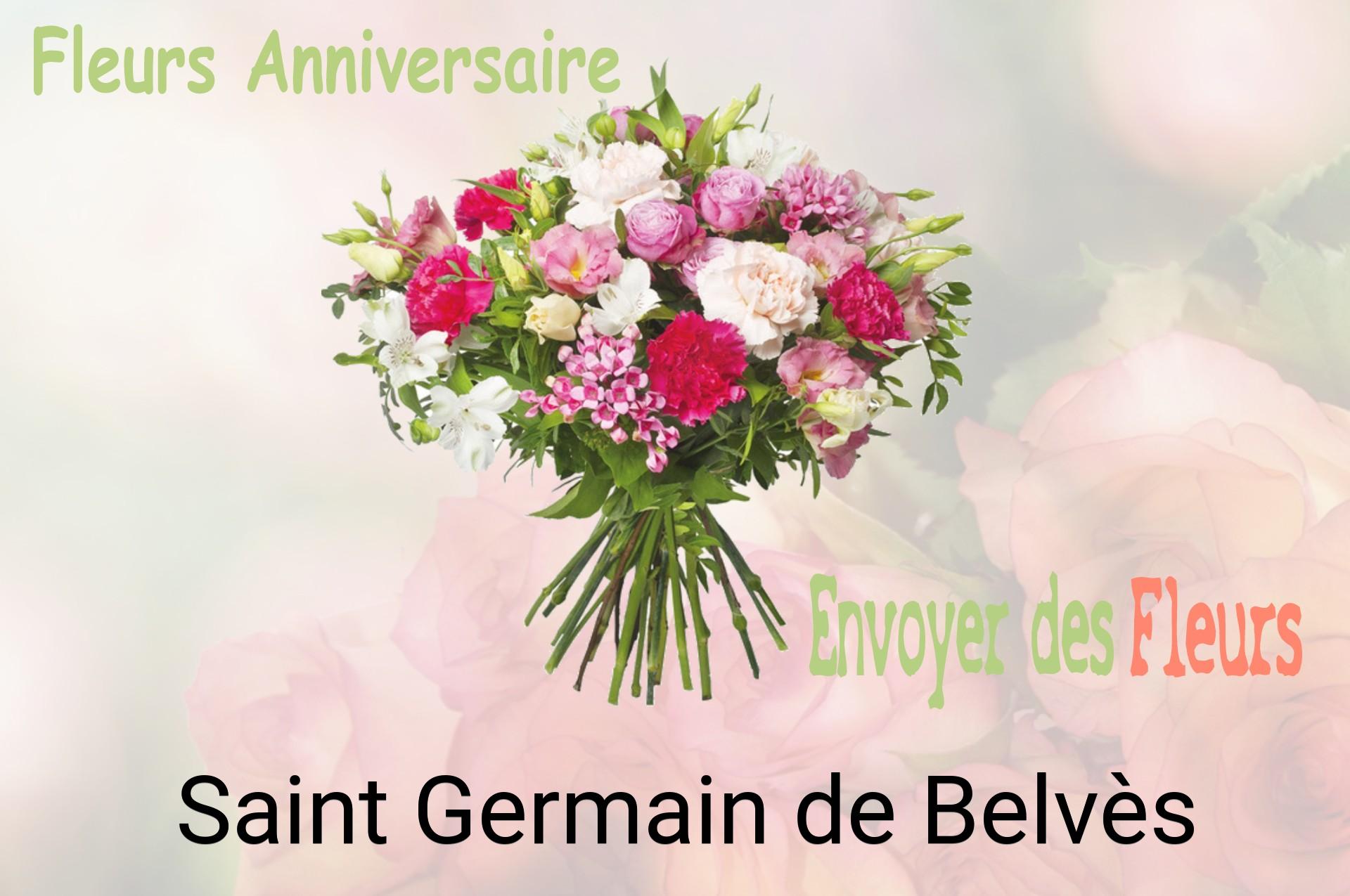 Bouquet de fleurs d’anniversaire livré à Saint-Germain-de-Belvès